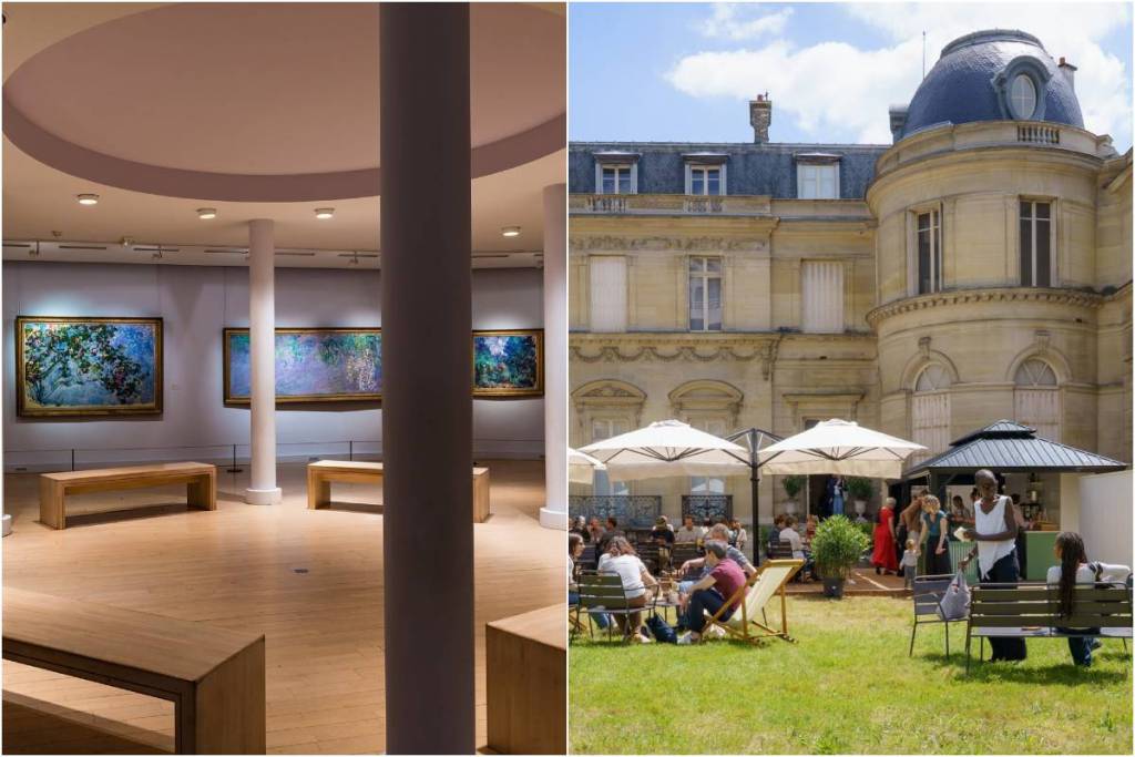 Menos lotado do que o Louvre, este museu no 16.º arrondissement de Paris alberga a maior coleção do mundo de obras de Claude Monet — situado à beira de um pulmão verde parisiense, esconde um café temporário perfeito para o verão