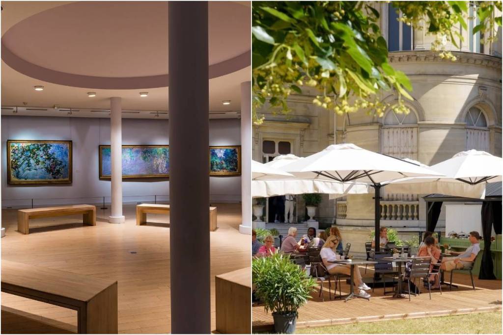 Moins bondé que le Louvre, ce musée dans le 16ème arrondissement de Paris abrite la plus grande collection au monde d&rsquo;œuvres de Claude Monet — situé au bord d&rsquo;un poumon vert parisien, il cache un café éphémère parfait pour l&rsquo;été