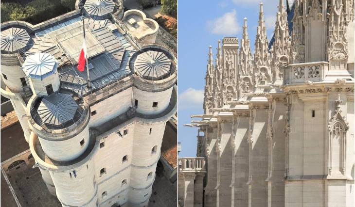 Menos conocido que Versalles, este castillo, situado en el corazón de uno de los bosques más famosos de París, alberga la torre del homenaje medieval más alta y la biblioteca más grande de Europa
