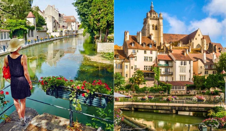 „Das ist das kleine Venedig des Jura“: Nur zwei Stunden mit dem Zug von Paris entfernt liegt diese idyllische Stadt mit smaragdgrünem Wasser, durchzogen von einem Kanal, an dem kleine Boote liegen – ein französisches Juwel, das der Serenissima in nichts nachsteht