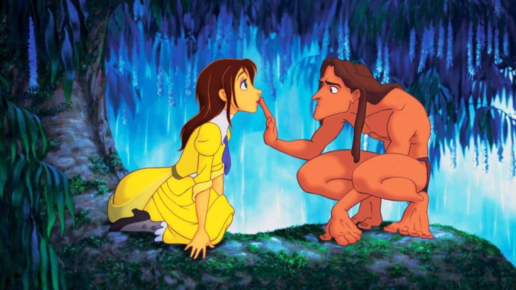 Immagine tratta dal cartone animato Tarzan