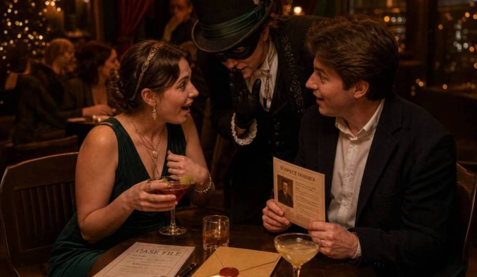 Nur für einen Abend erwarten dich im 11. Arrondissement ein Fall, den es zu lösen gilt, und 4 Signature-Cocktails: Schaffst du es, den Mörder zu entlarven? Die Antwort findest du in deinem Glas