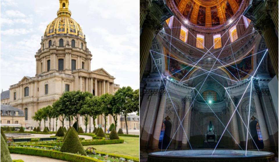 Il a fallu treize kilos d&rsquo;or pour habiller ce dôme de 110 mètres de haut qui abrite la tombe de Napoléon – on peut le voir briller de l&rsquo;intérieur lors d&rsquo;un spectacle immersif qui raconte l&rsquo;histoire du monument