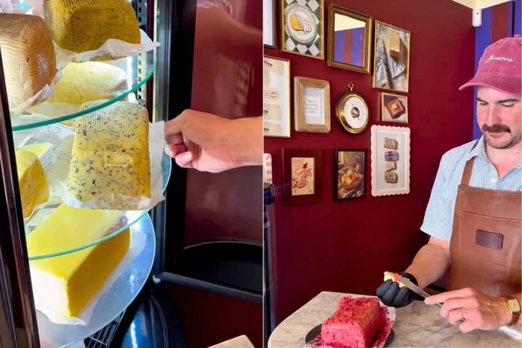 de eerste boterbar is geopend in Parijs