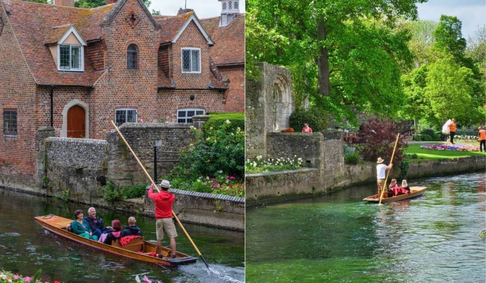 «Es una pequeña Venecia inglesa»: a unas horas de París, esta ciudad medieval de callejuelas empedradas y casas con entramado de madera te invita a dar paseos mágicos en barca