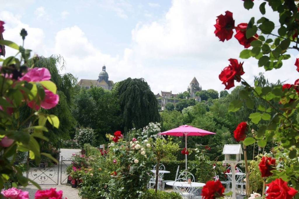 A un’ora da Parigi, questo borgo medievale nasconde un roseto fiabesco di 3,5 ettari con oltre 450 varietà di rose, eppure molti ci passano accanto senza nemmeno accorgertene…