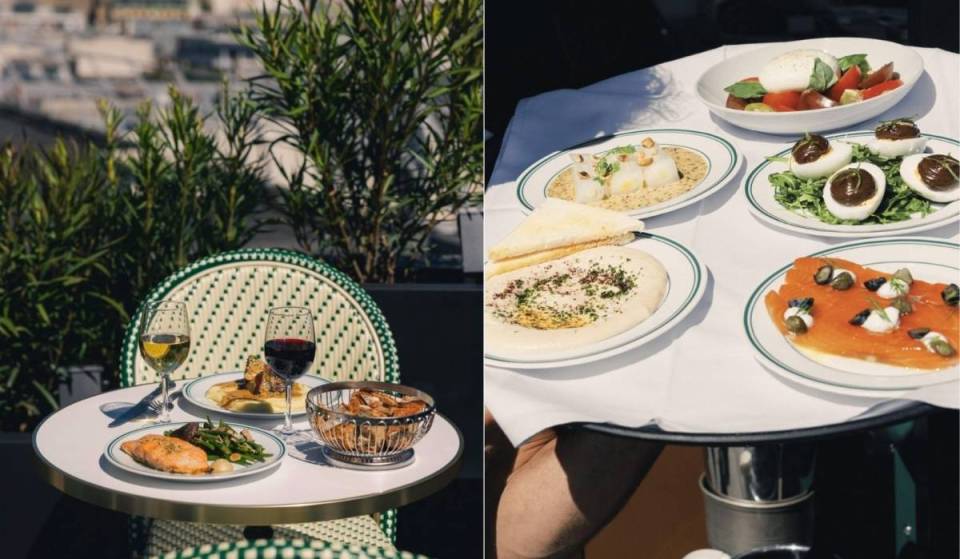 The Eiffel Tower, the Opéra Garnier, and truffle-infused coquillettes: this new XXL rooftop overlooks Paris from the Galeries Lafayette