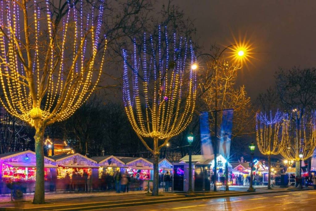 mercado de Navidad Campos Elíseos