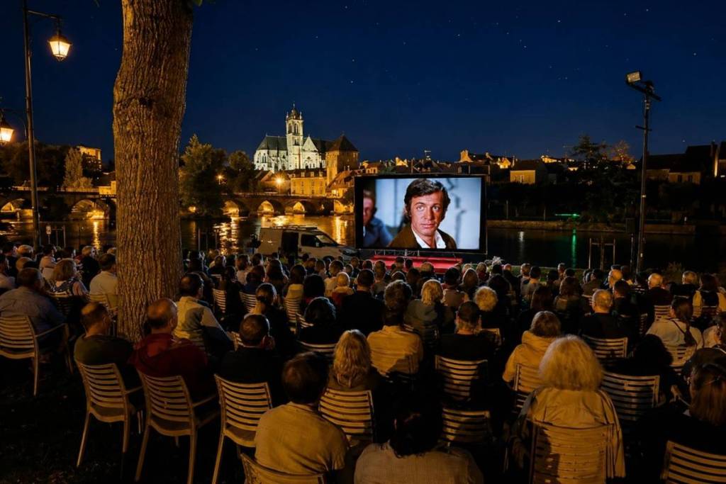 open-air movie