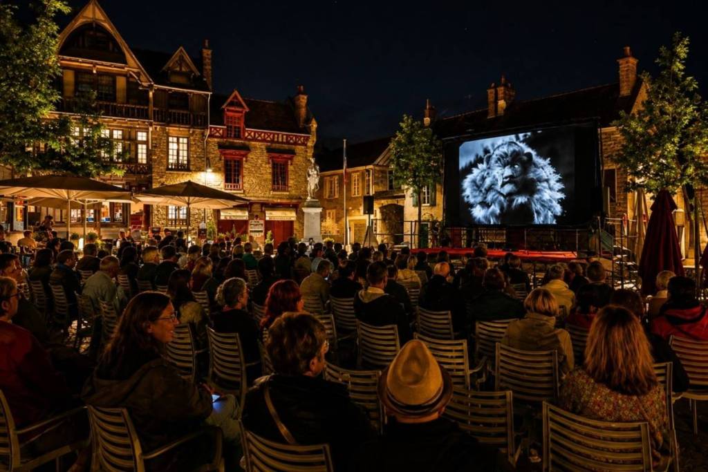 open-air movie
