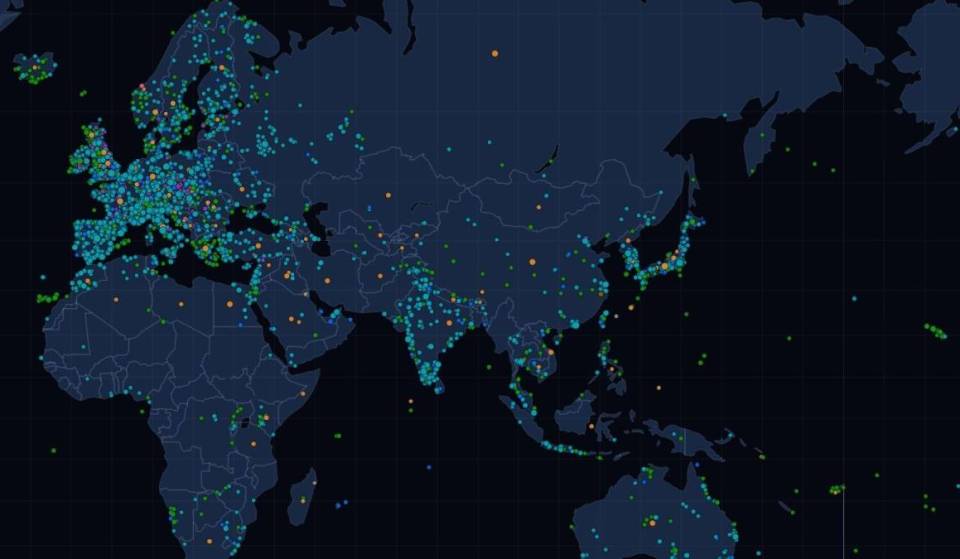 Este mapa interativo gratuito mostra-te quais os filmes e séries que foram rodados perto de ti