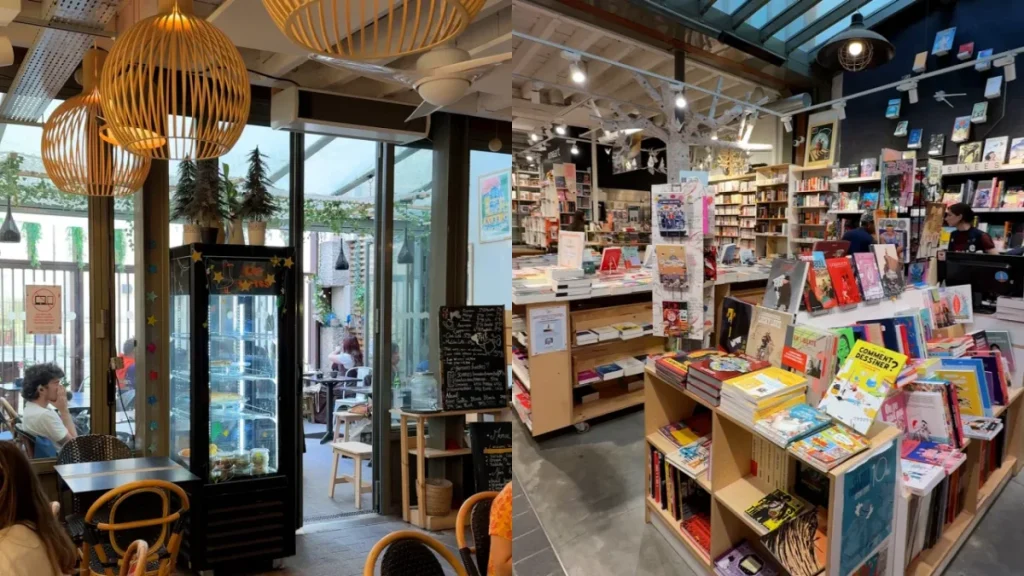 Coworking-Space, Café, Buchhandlung … diese Geheimtipp-Adresse, versteckt im Marais, ist eine der erstaunlichsten Buchhandlungen der Hauptstadt!