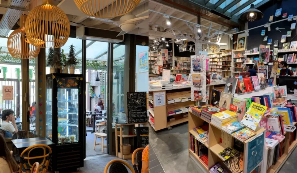 A coworking space, café, and bookstore… this hidden gem tucked away in the Marais is one of the most amazing bookstores in the capital!