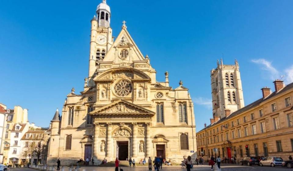 Behind the Panthéon, this church hides one of the most spectacular interiors in Paris