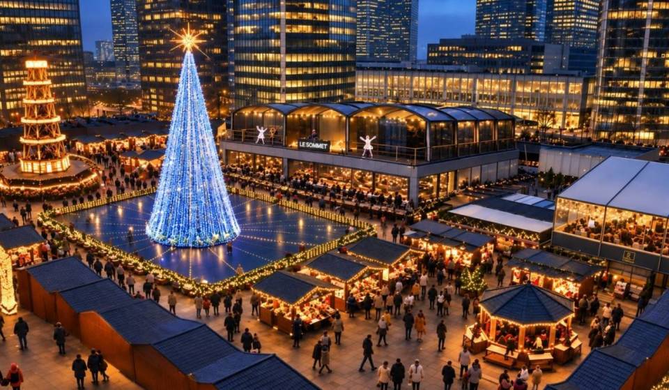 300 chalets, patinoire géante et sapin de 20 mètres : le plus grand marché de Noël d&rsquo;Île-de-France revient en version XXL