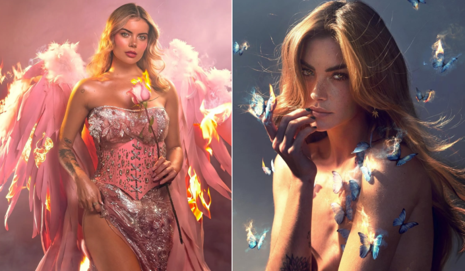 In her Parisian “mini-Versailles,” this photographer creates enchanting photo shoots where you become a goddess, a mermaid, or a nymph for a few hours