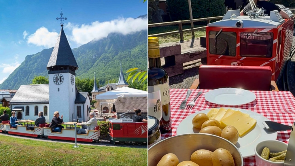 getaway from Paris on the Raclette Train with all-you-can-eat cheese