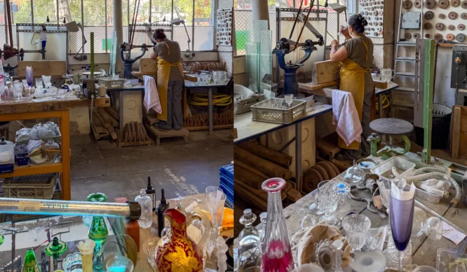Frozen in time since 1890, Cristallerie Schweitzer is the very last of its kind in the capital