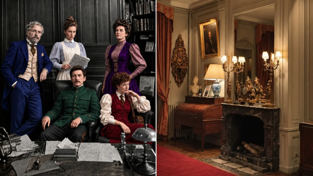 Become a detective for one evening in a Belle Époque mansion