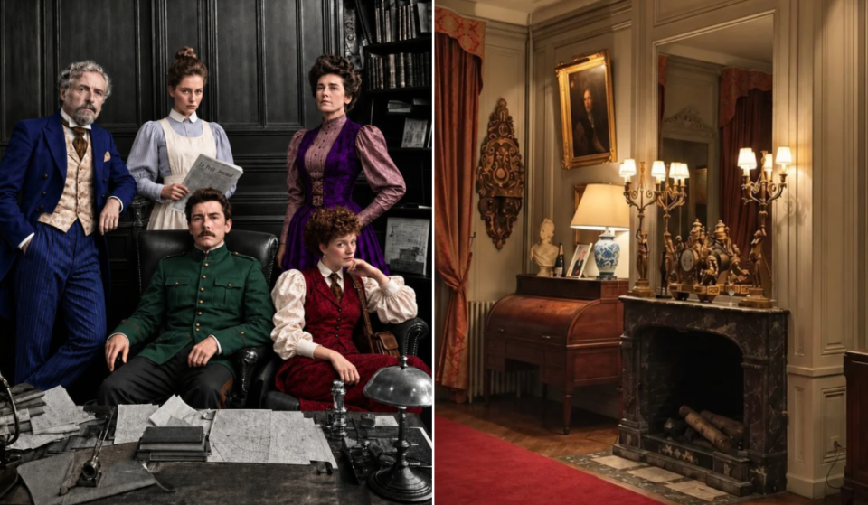 Become a detective for one evening in a Belle Époque mansion
