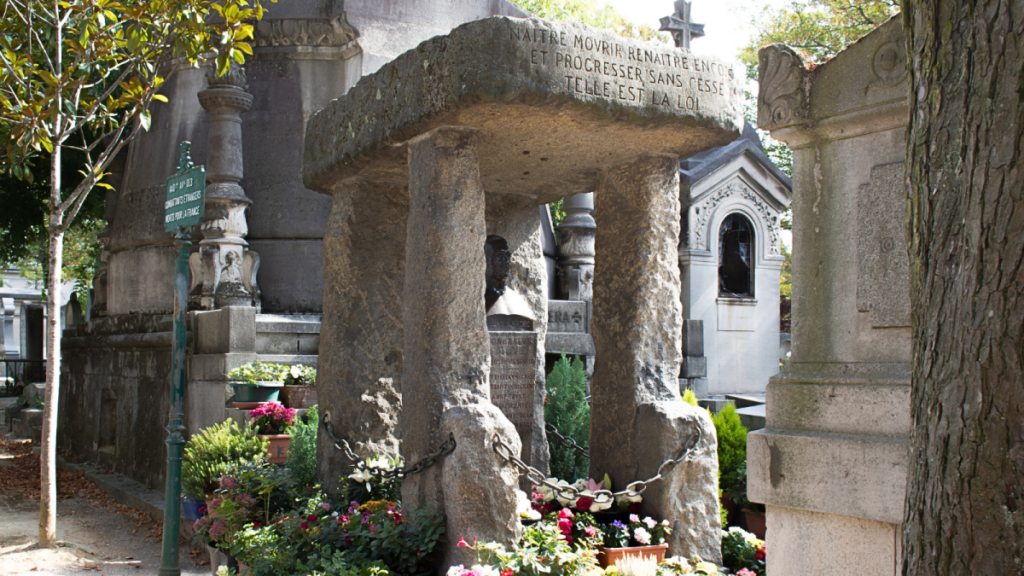 Die Legende vom Grab, das Wünsche erfüllt, in Paris, Père Lachaise