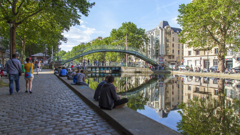 Der Canal Saint-Martin in Paris – fast zur Autobahn geworden