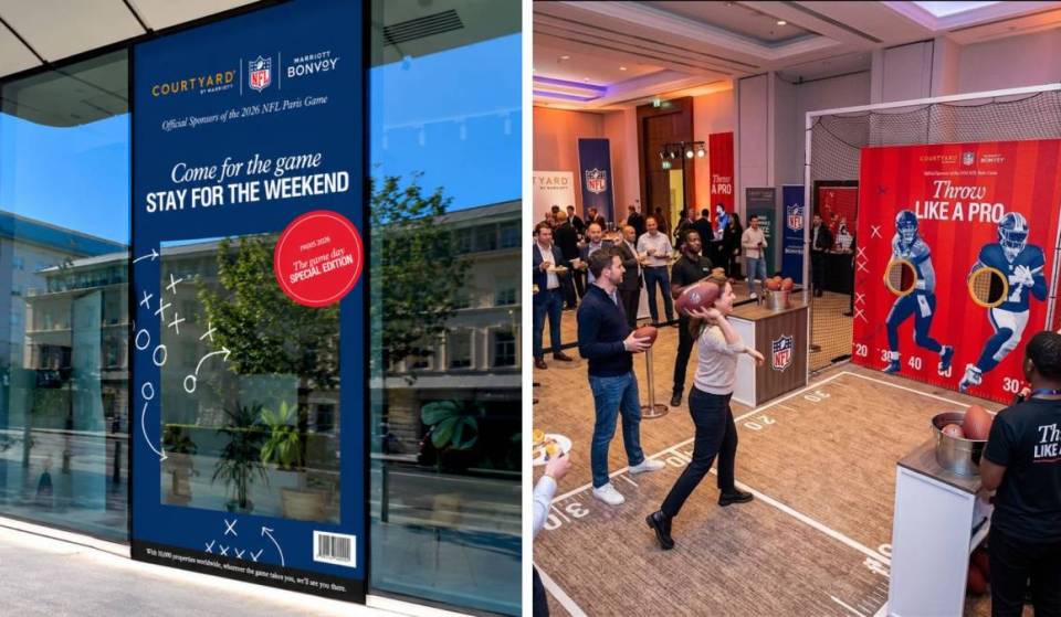 La NFL débarque à Paris ce week-end, avec des expériences immersives gratuites et places de match à gagner par Marriott Bonvoy®