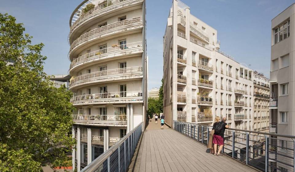 In 1859, trains ran above Paris on this railway line; today, it has become a 4.5-km promenade that inspired New York