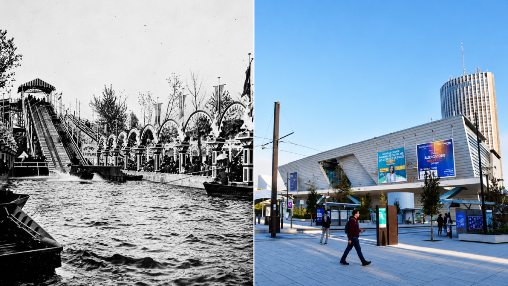 In 1909 opende een enorm pretpark vlak bij de Arc de Triomphe: vandaag de dag is het volledig verdwenen uit het Parijse straatbeeld