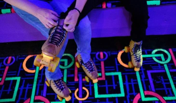 La Bellevilloise se transforme en roller disco géante le temps d’une soirée