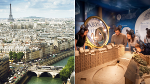 Rétrécir pour traverser 2 000 ans d’histoire de Paris : l’expo qui vous fait visiter la capitale à 3cm du sol dans un dessin animé grandeur nature