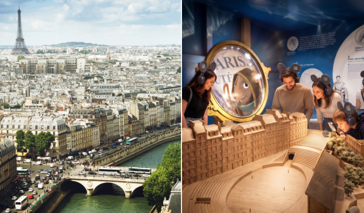 Rétrécir pour traverser 2 000 ans d’histoire de Paris : l’expo qui vous fait visiter la capitale à 3cm du sol dans un dessin animé grandeur nature