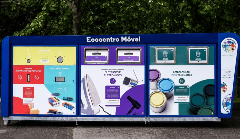 Vais poder deixar CD’s, rolhas de cortiça e pequenos eletrodomésticos nos ecocentros móveis