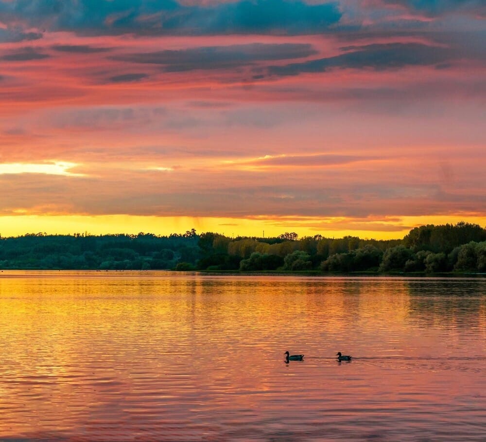 A Pateira de Fermentelos é a maior lagoa natural da Península Ibérica