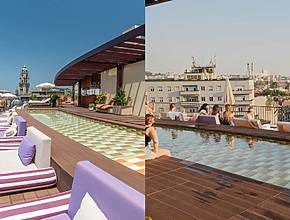 O novo e incrível rooftop no Porto: espaço com vista panorâmica sobre a cidade, piscina e uma carta com alma portuense