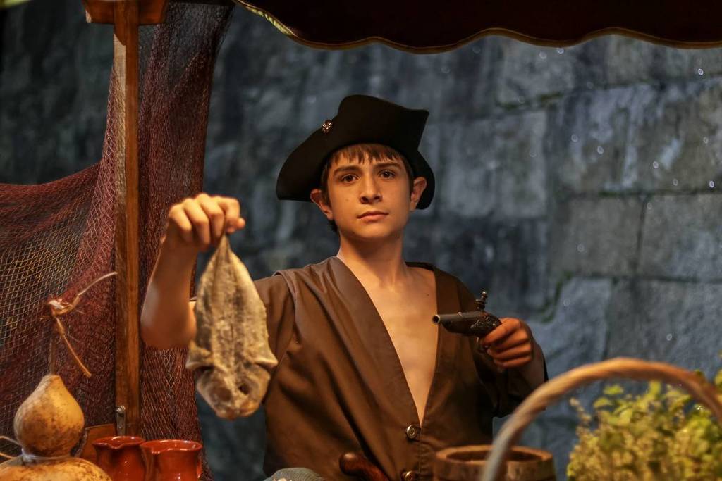 Performances noturnas em Os Piratas, recriação histórica perto do Porto