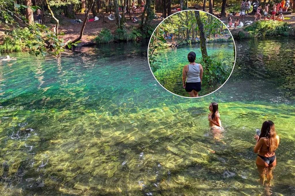 Lagoa da Esturranha is a natural paradise in the district of Viana do Castelo, about 1 hour from Porto
