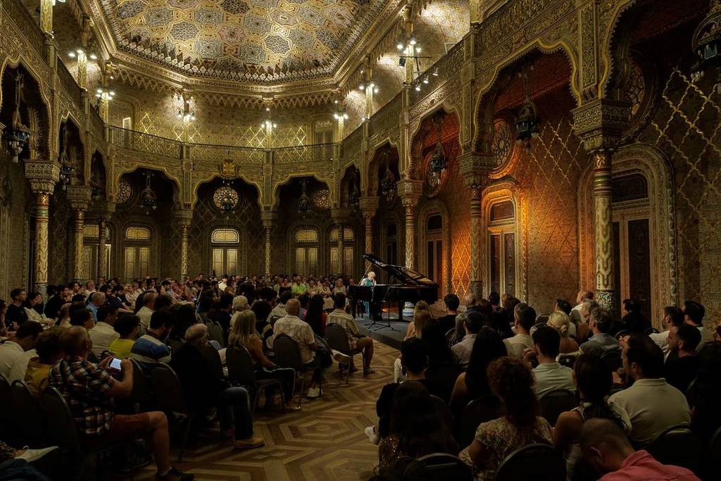 O Salão Árabe do Palácio da Bolsa é um dos cenários do Porto Pianofest