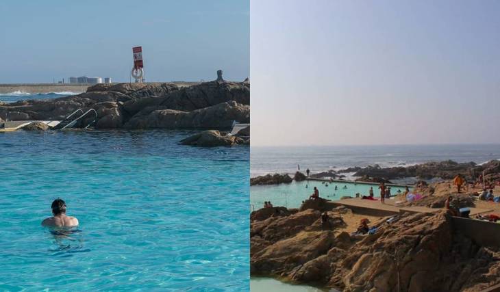 Esta deslumbrante piscina de água salgada perto do Porto é uma das mais bonitas de Portugal e é um Monumento Nacional