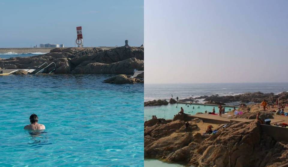 Esta deslumbrante piscina de água salgada perto do Porto é uma das mais bonitas de Portugal e é um Monumento Nacional