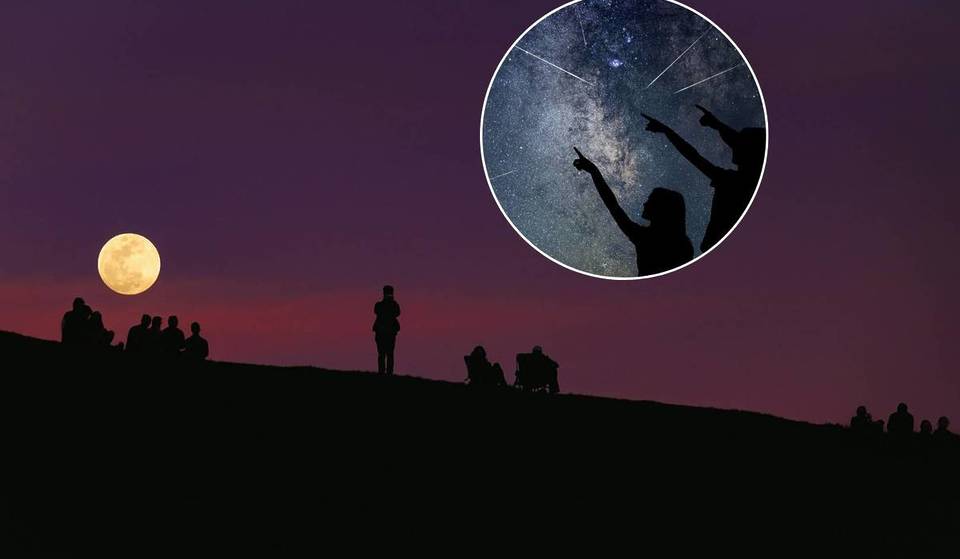Una espectacular luna llena y una lluvia de meteoritos prometen &#8216;iluminar&#8217; los cielos de Oporto