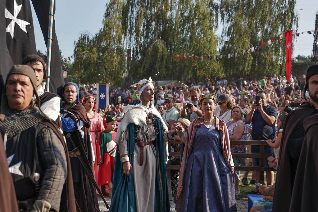 Reenactment of the Wedding of King Fernando and Queen Leonor Teles