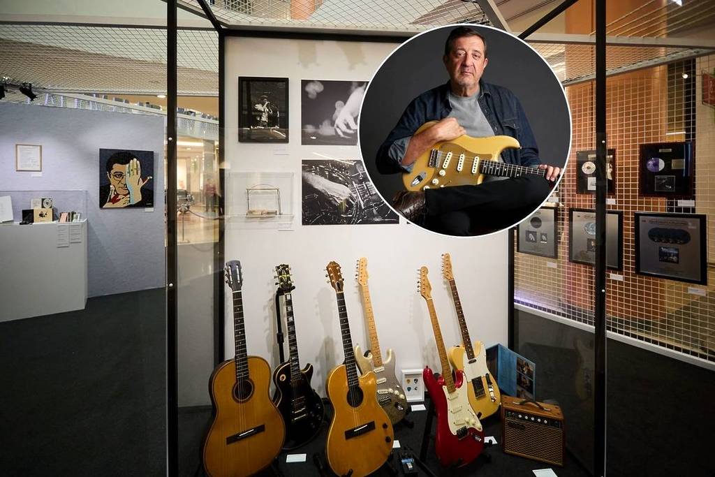 Exposição Rui Veloso: Uma Vida Em 45 Voltas, em Vila Nova de Gaia