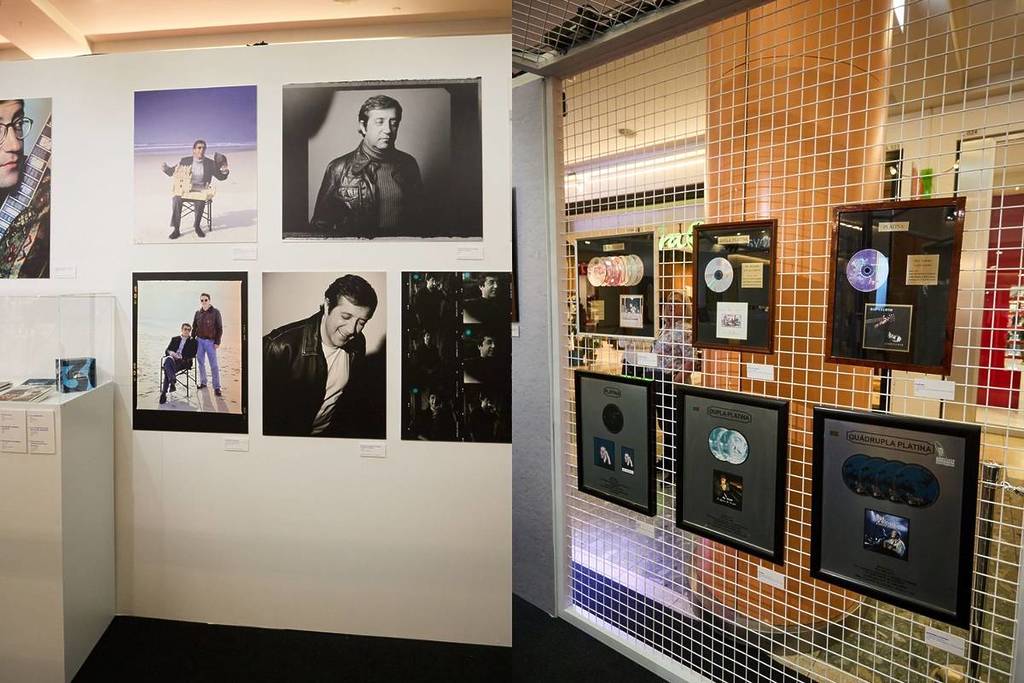 Exposição Rui Veloso: Uma Vida Em 45 Voltas, em Vila Nova de Gaia