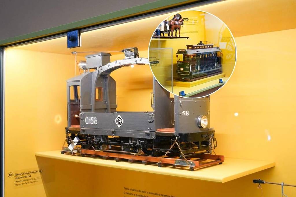 Exposição Em Ponto Pequeno, no Museu do Carro Elétrico do Porto