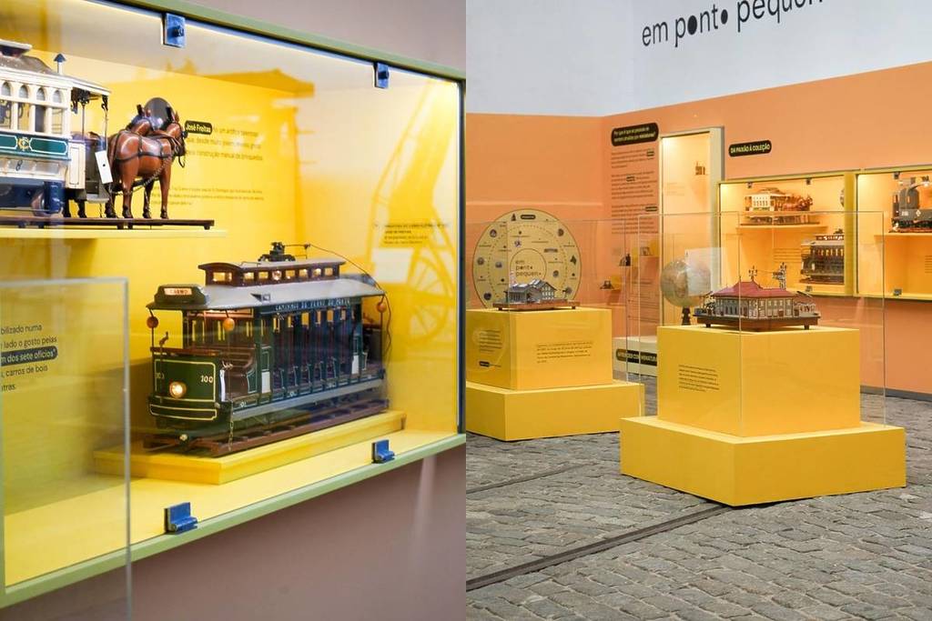 Exposição Em Ponto Pequeno, no Museu do Carro Elétrico do Porto