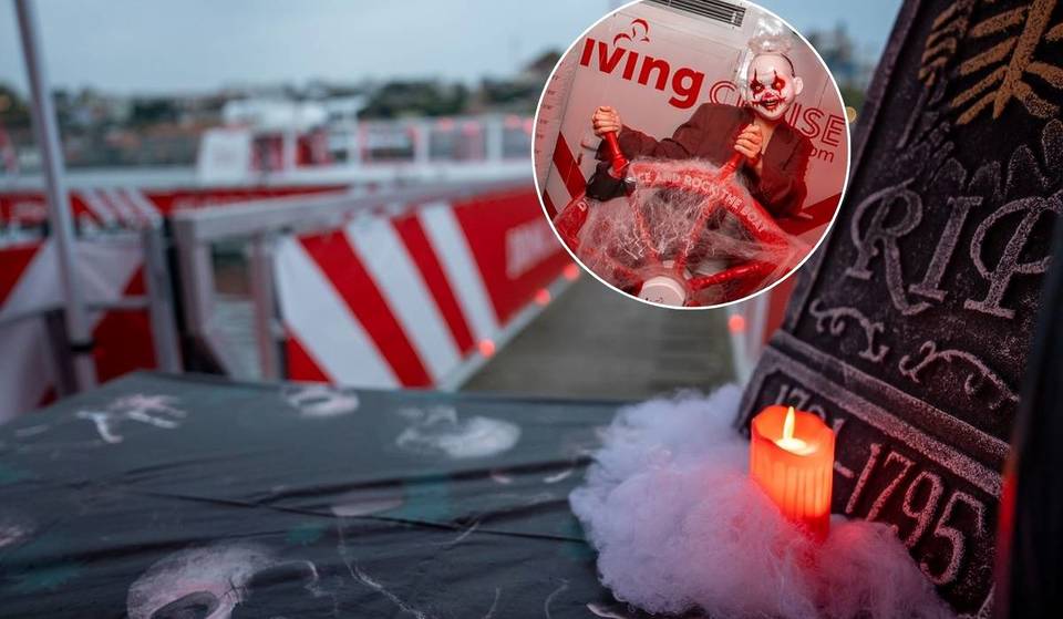 Uma experiência diferente de Halloween a bordo de um barco ‘aterrador’ no rio Douro