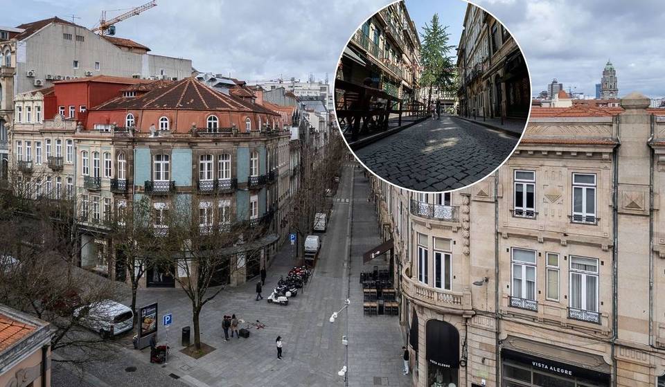 Des travaux en vue ? Ces deux rues de la movida de Porto vont devenir piétonnes