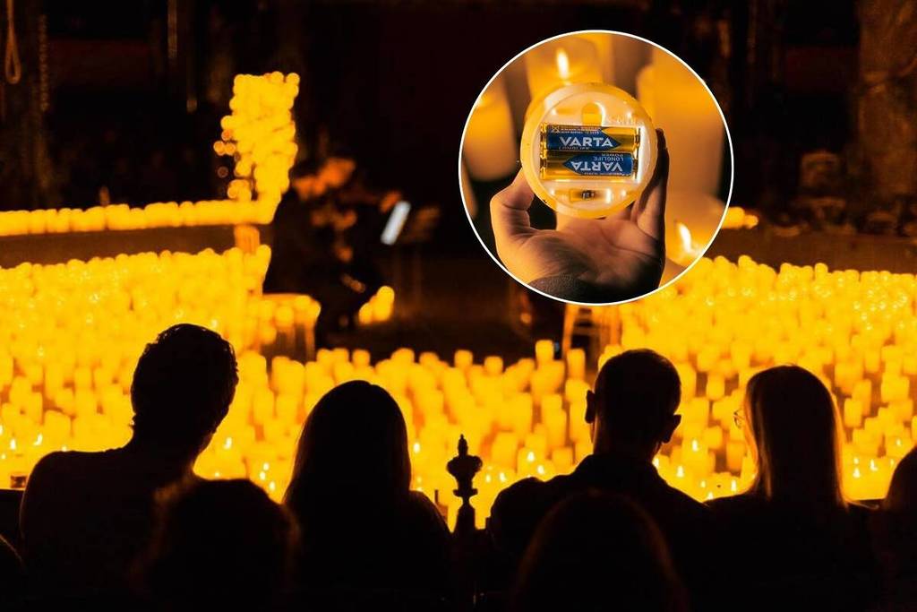 Os concertos Candlelight e os produtos VARTA continuam a trabalhar lado a lado