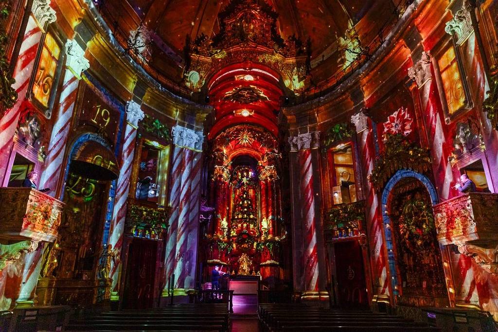 Concierto inmersivo de Clérigos - Spiritus Natalis en la Iglesia de Clérigos